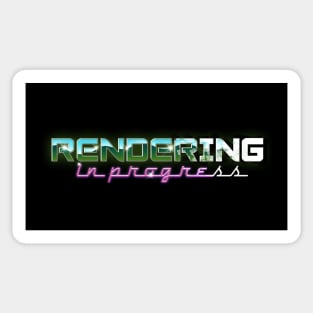 RENDERING #1 Sticker